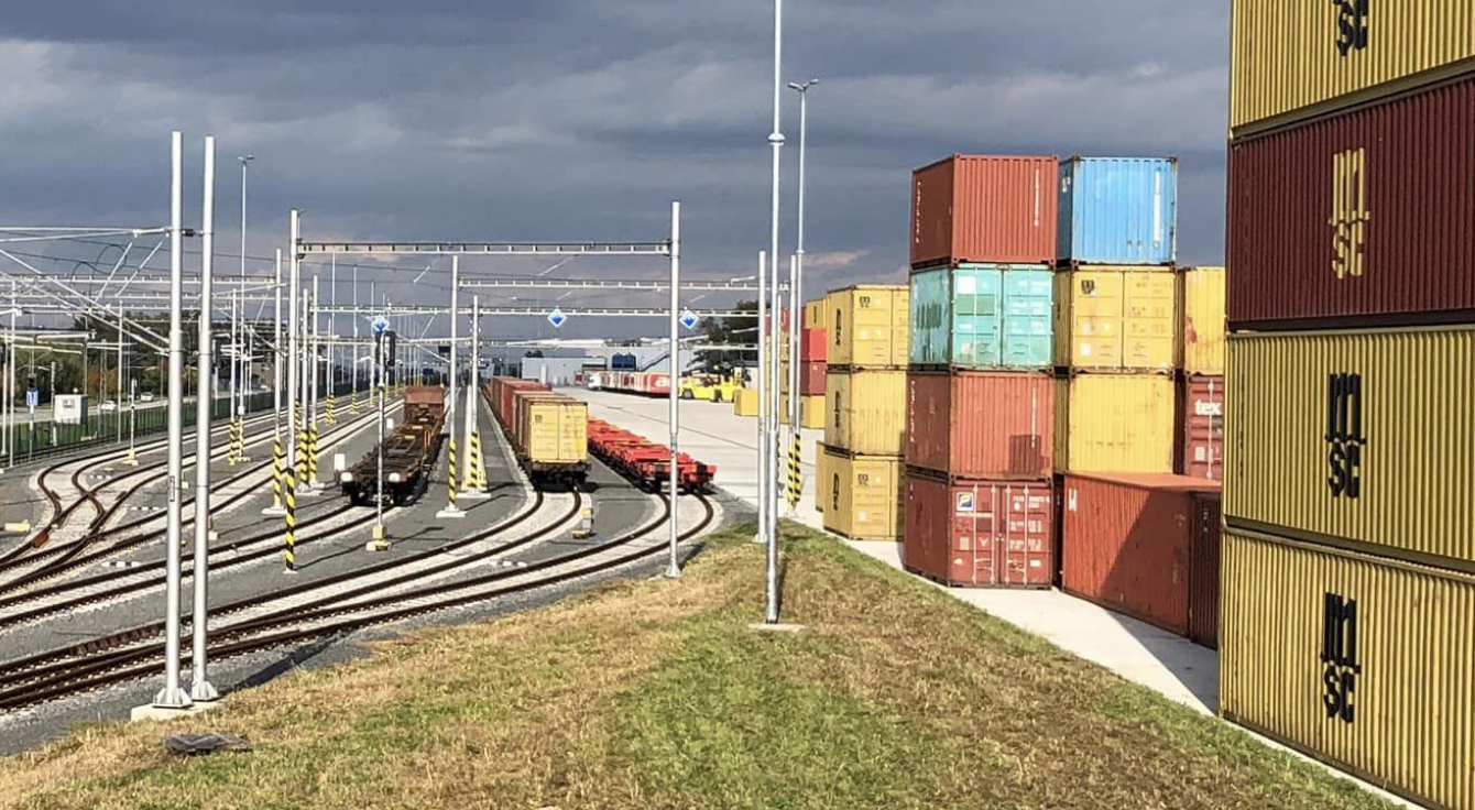 Grand opening of the combined transport terminal in Mošnov