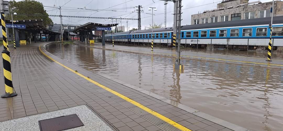 Povodňová situace v Česku a střední Evropě